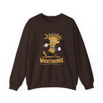 Hutchinson Wheatshockers Crewneck Sweatshirt - Vintage Defunct Baseball Teams - Kansas