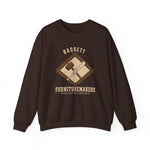 Bassett Furnituremakers Crewneck Sweatshirt - Vintage Defunct Baseball Teams - Virginia