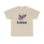 San Jose Bees 1960s Style T-Shirt (Heavyweight) - Vintage Defunct Baseball Teams - California