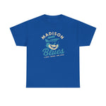 Madison Blues T-Shirt (Heavyweight) - Vintage Defunct Baseball Teams - Wisconsin