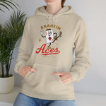 Anaheim Aces Hoodie - Vintage Defunct Baseball Teams - California