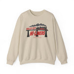 Valley City Hi-Liners Crewneck Sweatshirt - Vintage Defunct Baseball Teams - North Dakota