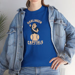 Harlingen Capitals T-Shirt (Heavyweight) - Vintage Defunct Baseball Teams - Texas