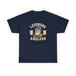 Leesburg Anglers T-Shirt (Heavyweight) - Vintage Defunct Baseball Teams - Florida