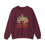 Santa Barbara Rancheros Crewneck Sweatshirt - Vintage Defunct Baseball Teams - California