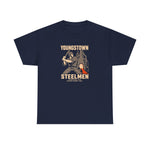 Youngstown Steelmen T-Shirt (Heavyweight) - Vintage Defunct Baseball Teams - Ohio