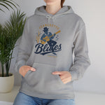 Jeanerette Blues Hoodie - Vintage Defunct Baseball Teams - Louisiana
