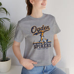 Ogden Spikers T-Shirt (Premium Lightweight) - Vintage Defunct Baseball Teams - Utah