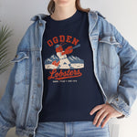 Ogden Lobsters T-Shirt (Heavyweight) - Vintage Defunct Baseball Teams - Utah