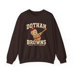 Dothan Browns Crewneck Sweatshirt - Vintage Defunct Baseball Teams - Alabama