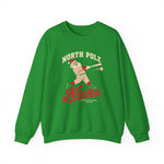 North Pole Nicks Crewneck Sweatshirt - Vintage Defunct Baseball Teams - Alaska