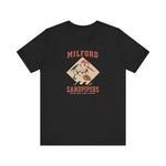 Milford Sandpipers T-Shirt (Premium Lightweight) - Vintage Defunct Baseball Teams - Delaware