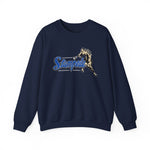 San Bernardino Stampede Crewneck Sweatshirt - Vintage Defunct Baseball Teams - California