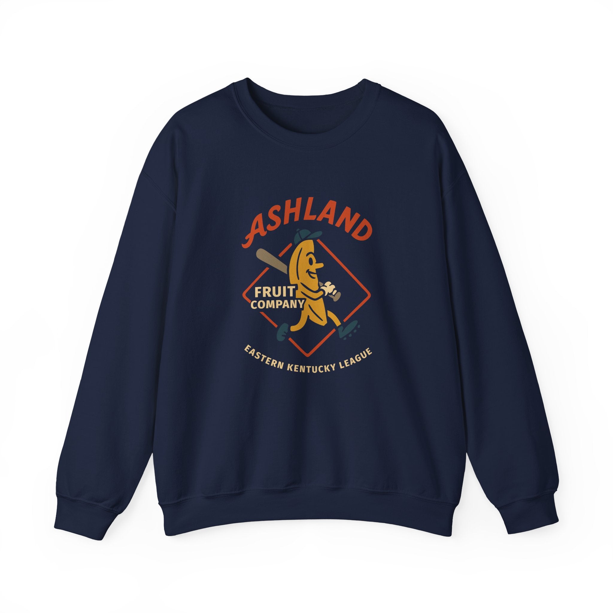 Ashland Fruit Company Crewneck Sweatshirt - Vintage Defunct Baseball Teams