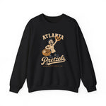 Atlanta Pretzels Crewneck Sweatshirt - Vintage Defunct Baseball Teams - Georgia
