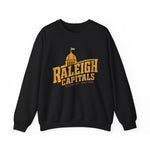 Raleigh Capitals Crewneck Sweatshirt - Vintage Defunct Baseball Teams - North Carolina