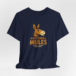 Hannibal Mules T-Shirt (Premium Lightweight) - Vintage Defunct Baseball Teams - Missouri
