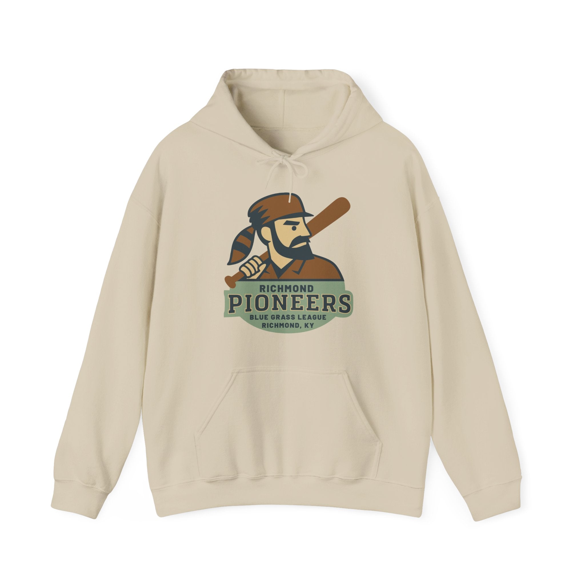 Richmond Pioneers Hoodie - Vintage Defunct Baseball Teams