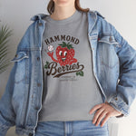 Hammond Berries T-Shirt (Heavyweight) - Vintage Defunct Baseball Teams - Louisiana
