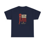 Baton Rouge Red Sticks T-Shirt (Heavyweight) - Vintage Defunct Baseball Teams - Louisiana