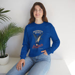 Rehoboth Beach Sea Hawks Crewneck Sweatshirt - Vintage Defunct Baseball Teams - Delaware