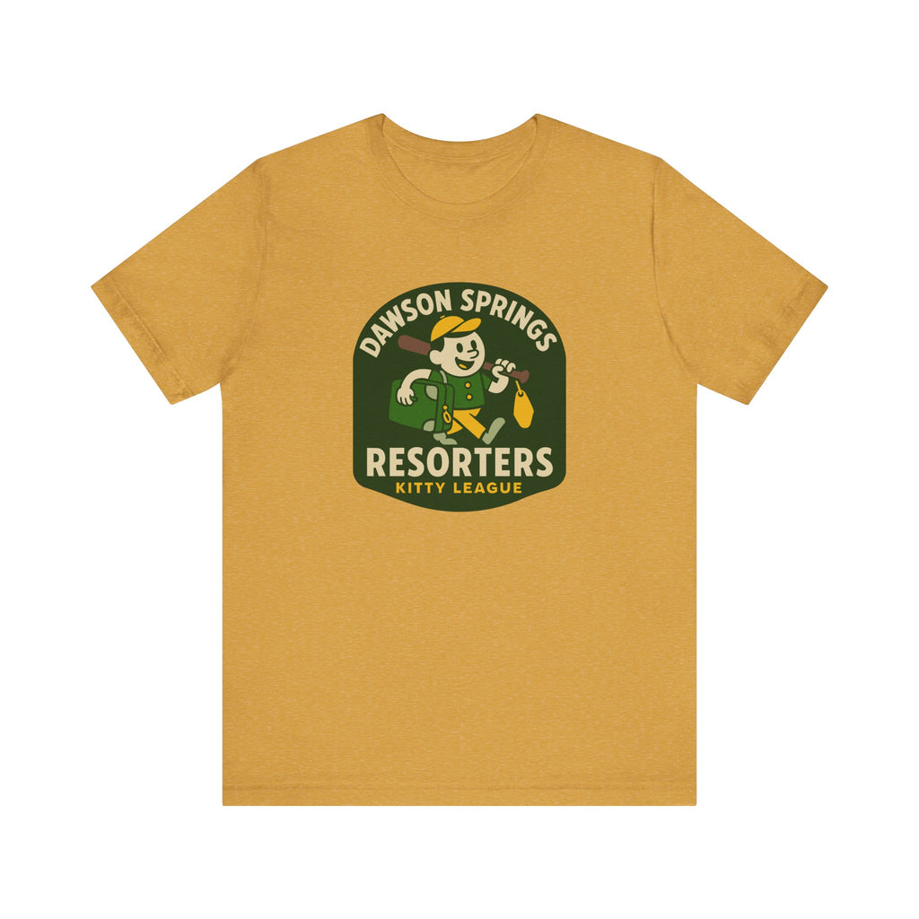 Dawson Springs Resorters T-Shirt (Premium Lightweight) - Vintage Defunct Baseball Teams