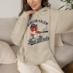 Winston-Salem Red Birds Hoodie - Vintage Defunct Baseball Teams - North Carolina