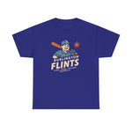 Burlington Flints T-Shirt (Heavyweight) - Vintage Defunct Baseball Teams - Iowa