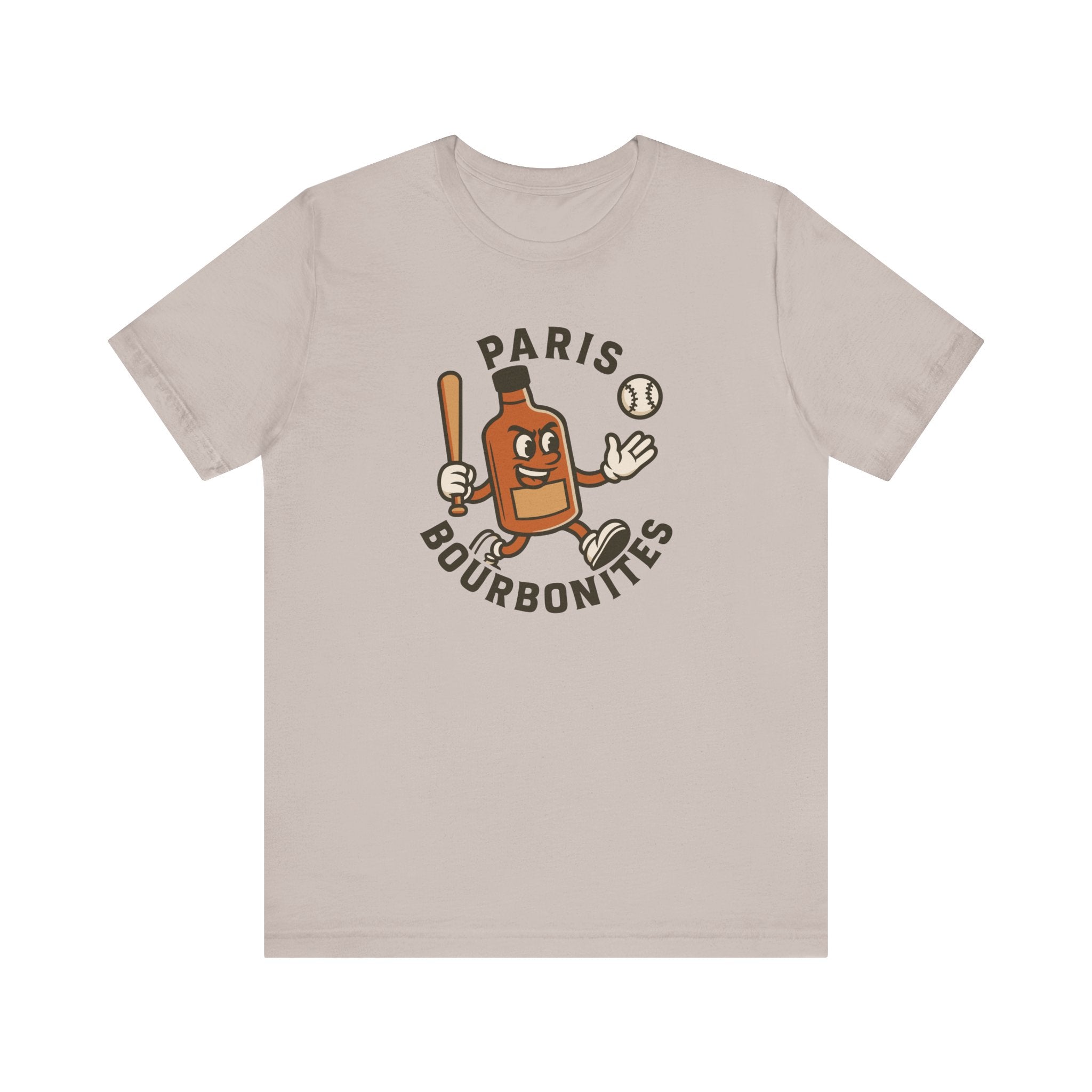 Paris Bourbonites T-Shirt (Premium Lightweight) - Vintage Defunct Baseball Teams