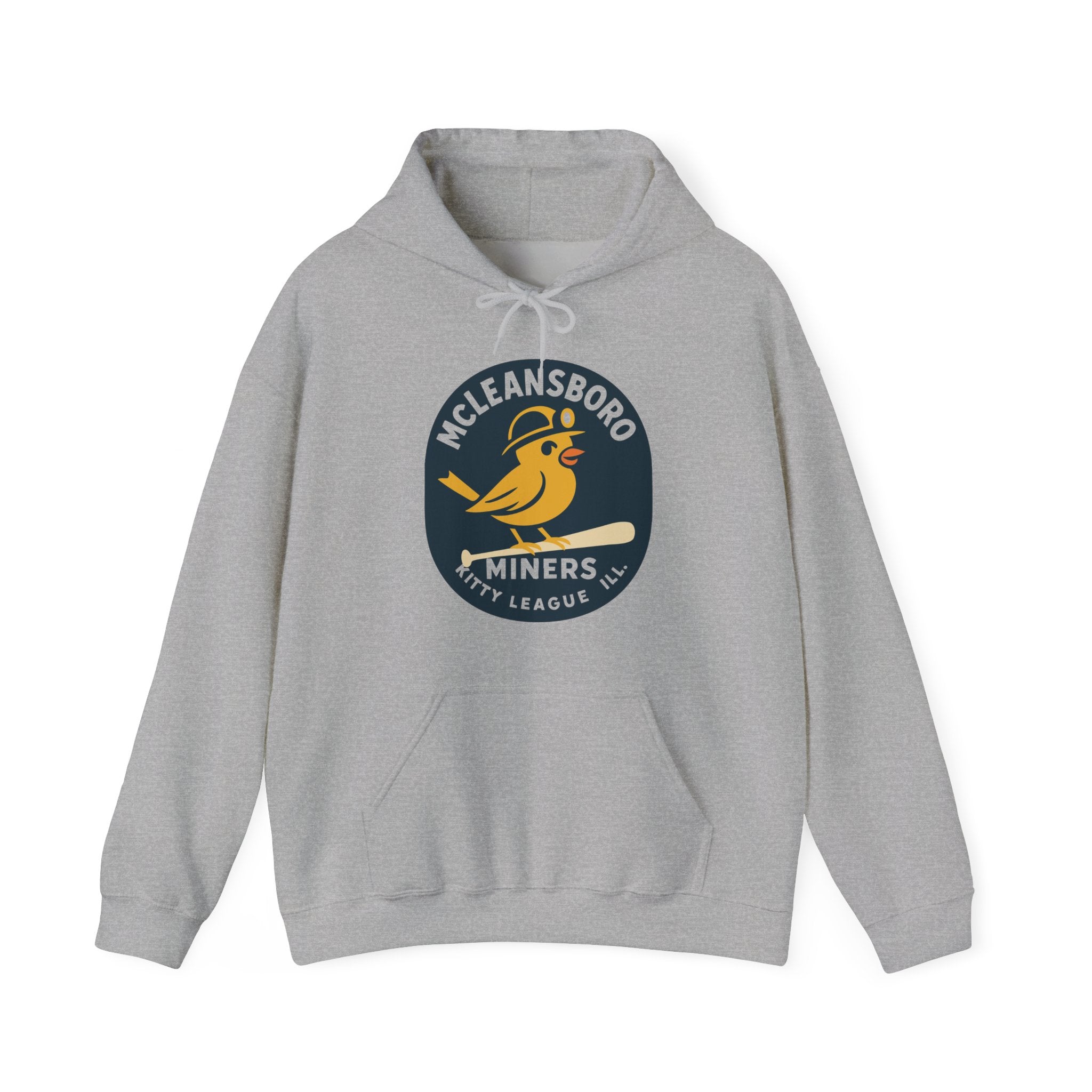 McLeansboro Miners Hoodie - Vintage Defunct Baseball Teams