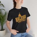 Raleigh Capitals T-Shirt (Premium Lightweight) - Vintage Defunct Baseball Teams - North Carolina