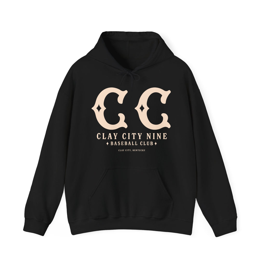 Clay City Nine Hoodie - Vintage Defunct Baseball Teams
