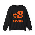 Salinas Spurs Crewneck Sweatshirt - Vintage Defunct Baseball Teams - California