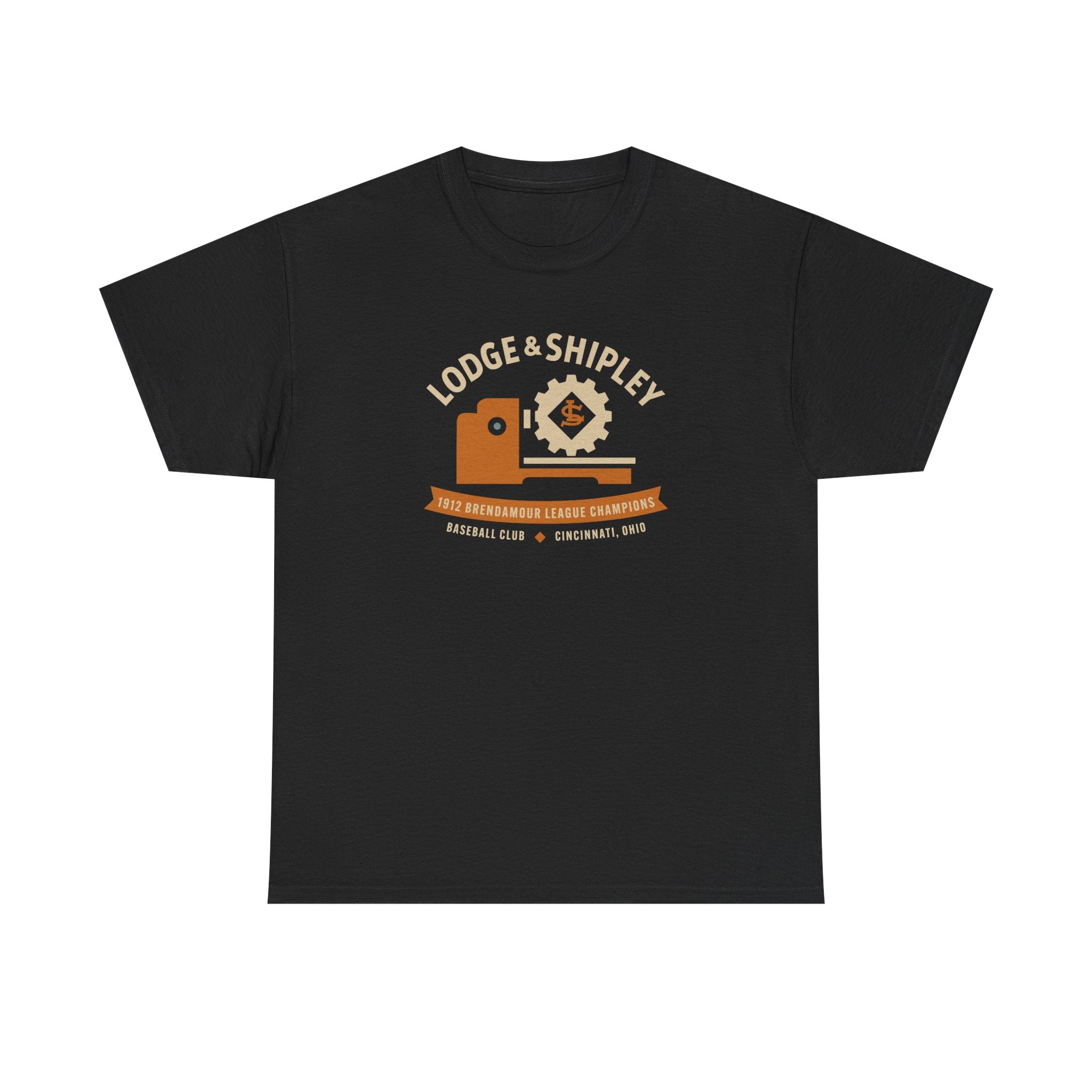 Lodge & Shipley Baseball Club T-Shirt (Heavyweight) - Vintage Defunct Baseball Teams