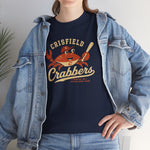 Crisfield Crabbers T-Shirt (Heavyweight) - Vintage Defunct Baseball Teams - Maryland