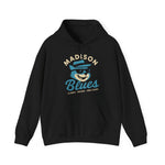 Madison Blues Hoodie - Vintage Defunct Baseball Teams - Wisconsin
