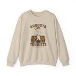 Augusta Tourists Crewneck Sweatshirt - Vintage Defunct Baseball Teams - Georgia