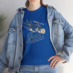 Ponca City Jets T-Shirt (Heavyweight) - Vintage Defunct Baseball Teams - Oklahoma