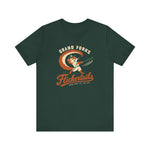 Grand Forks Flickertails T-Shirt (Premium Lightweight) - Vintage Defunct Baseball Teams - North Dakota