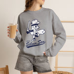 Reno Silver Sox Crewneck Sweatshirt - Vintage Defunct Baseball Teams - Nevada