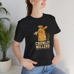 Crowley Millers T-Shirt (Premium Lightweight) - Vintage Defunct Baseball Teams - Louisiana