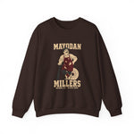 Mayodan Millers Crewneck Sweatshirt - Vintage Defunct Baseball Teams - North Carolina