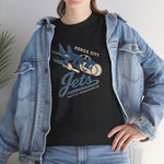 Ponca City Jets T-Shirt (Heavyweight) - Vintage Defunct Baseball Teams - Oklahoma