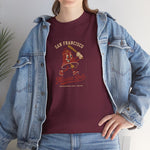 San Francisco Mission Reds T-Shirt (Heavyweight) - Vintage Defunct Baseball Teams - California