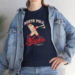 North Pole Nicks T-Shirt (Heavyweight) - Vintage Defunct Baseball Teams - Alaska