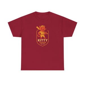 Kitty League  T-Shirt (Heavyweight) - Vintage Defunct Baseball Teams