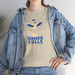 Sarasota Gulls T-Shirt (Heavyweight) - Vintage Defunct Baseball Teams - Florida