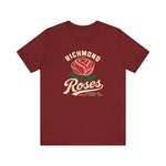 Richmond Roses T-Shirt (Premium Lightweight) - Vintage Defunct Baseball Teams - Indiana