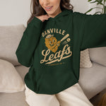 Danville Leafs Hoodie - Vintage Defunct Baseball Teams - Virginia
