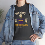 Minot Magicians T-Shirt (Heavyweight) - Vintage Defunct Baseball Teams - North Dakota